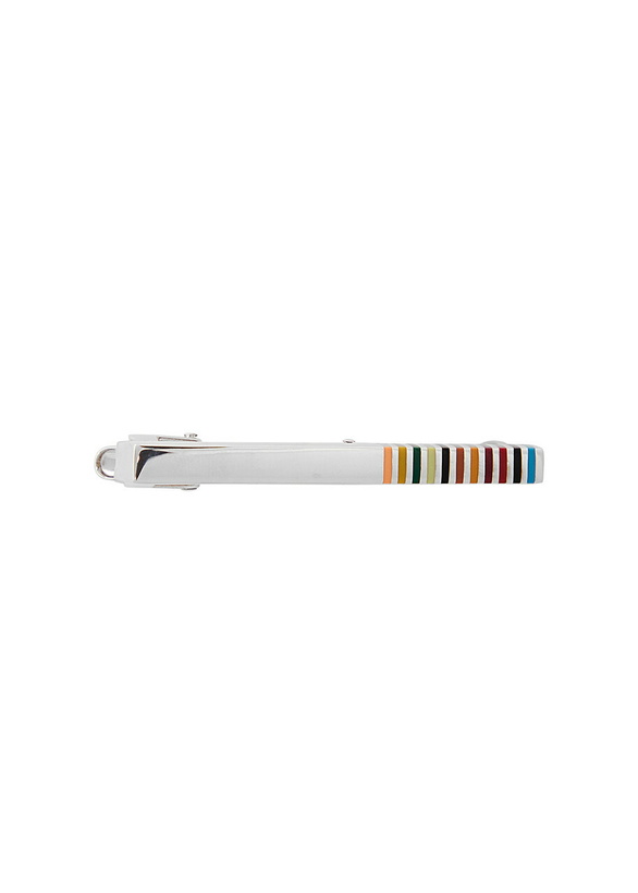 Photo: Paul Smith Signature Stripe Enamelled tie pin - Multicoloured - One Size