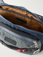 Master-Piece - Leather-Trimmed CORDURA® Twill Belt Bag