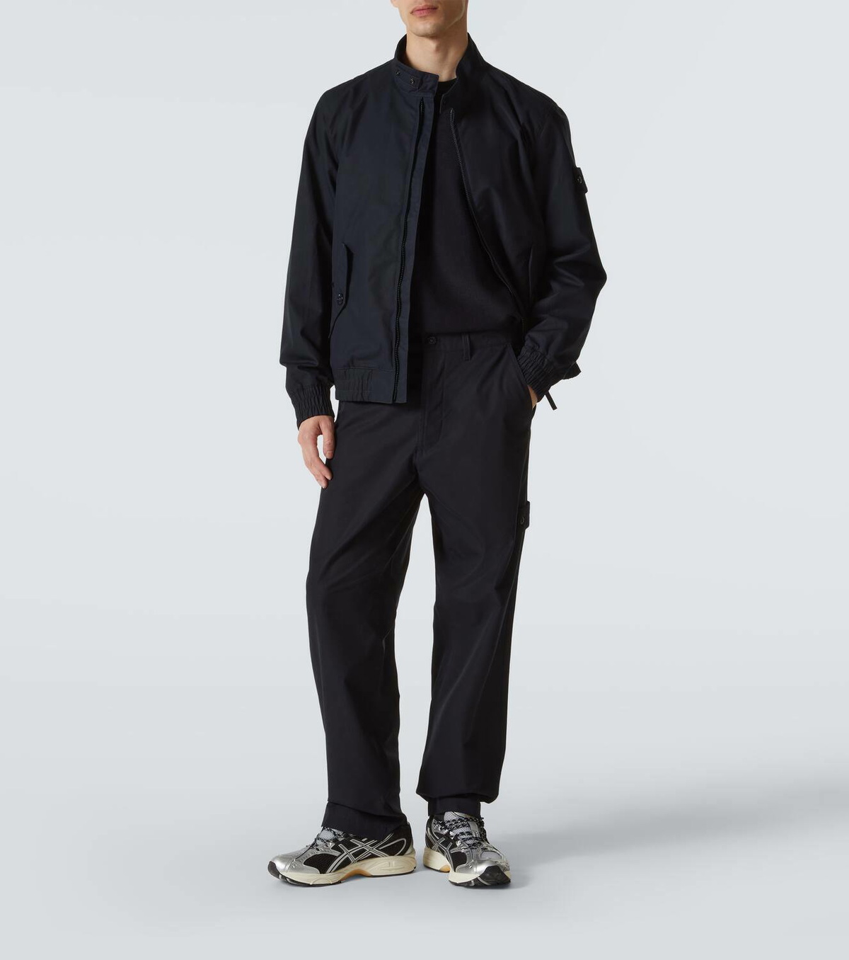 Stone Island Ghost cotton and cashmere sweater