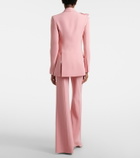 Elie Saab Floral-appliqué cady blazer