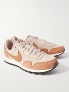 Nike - Air Pegasus 83 Nubuck and Leather Sneakers - Pink