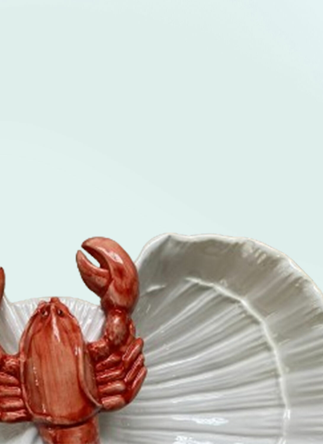 Les-Ottomans Two Shells Lobster Starter Plate