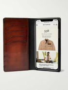 Berluti - Native Union Scritto Leather iPhone XS Case