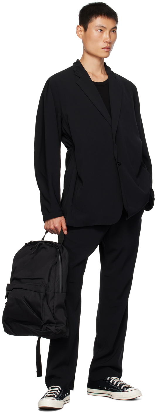 N.Hoolywood Black Large Backpack