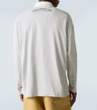 Acne Studios Logo cotton polo shirt