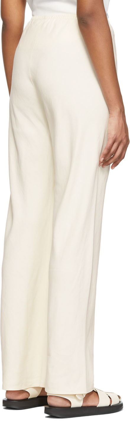 The Row Off White Gala Trousers The Row