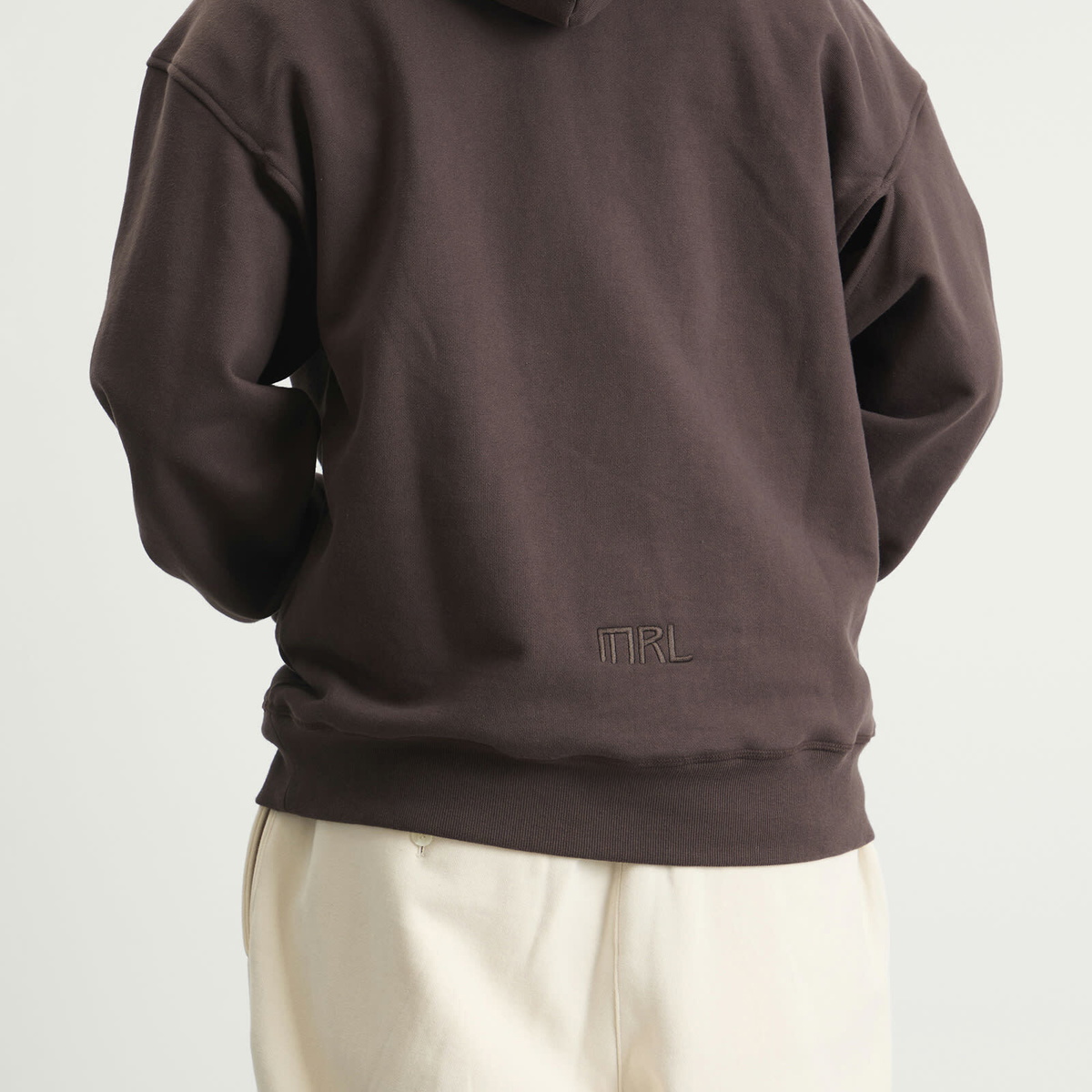 Merely Made Men's Nomadic Oversized Hoodie in Brown