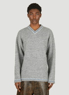 Washed Sweater in Grey