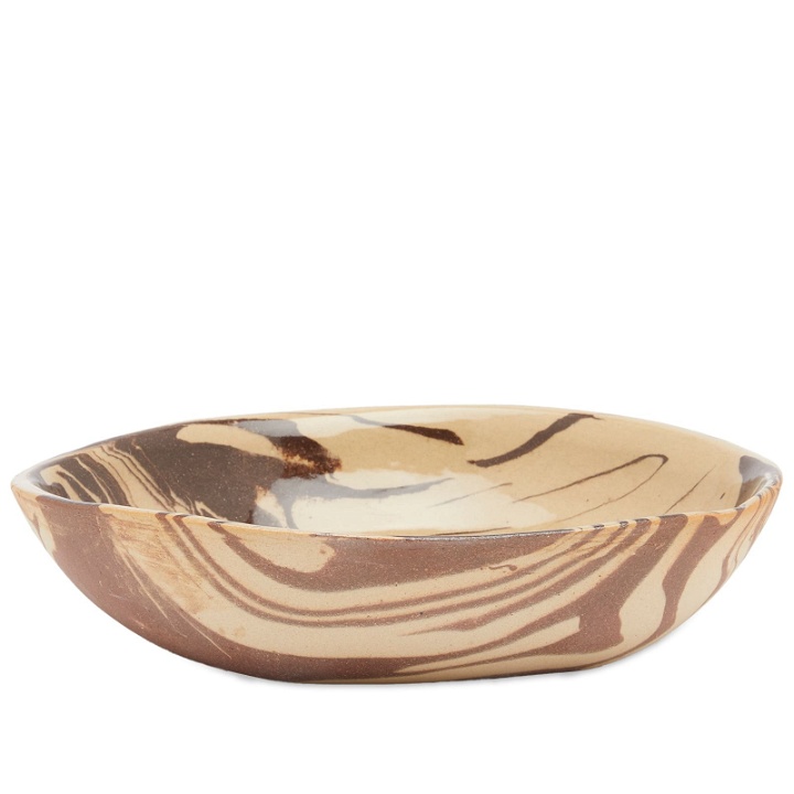 Photo: Ferm Living Ryu Bowl - 20 in Sand/Brown