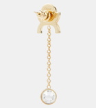 Chloé Crystal-embellished drop earrings