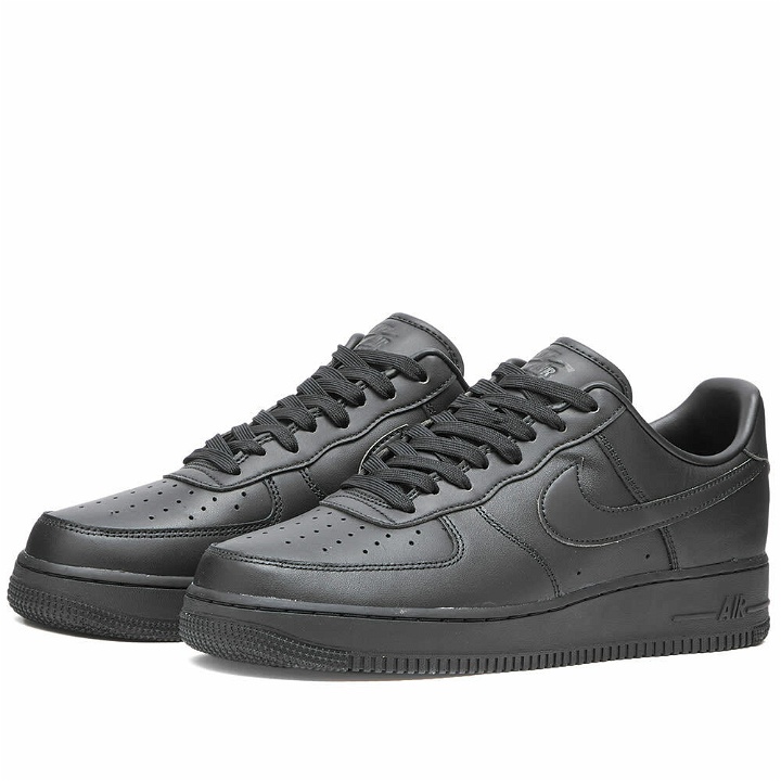 Photo: Nike Men's Air Force 1 '07 Fresh Sneakers in Black
