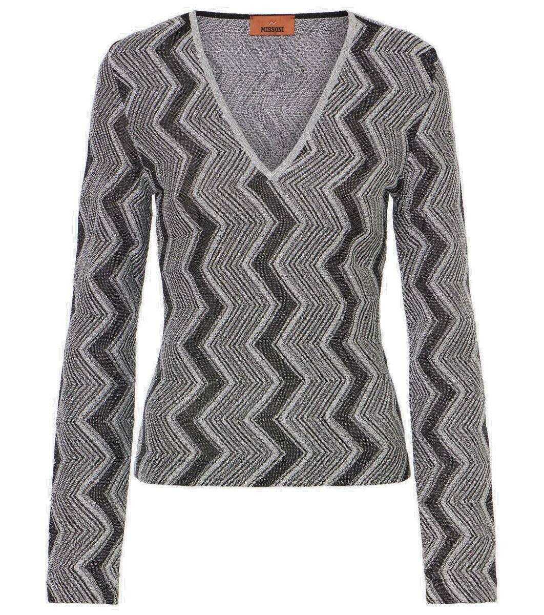 Missoni Multicolor Metallic Fibre Sweatshirt main image 0