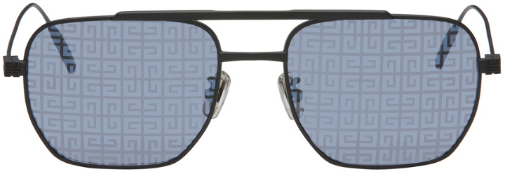 Photo: Givenchy Black Speed Aviator Sunglasses