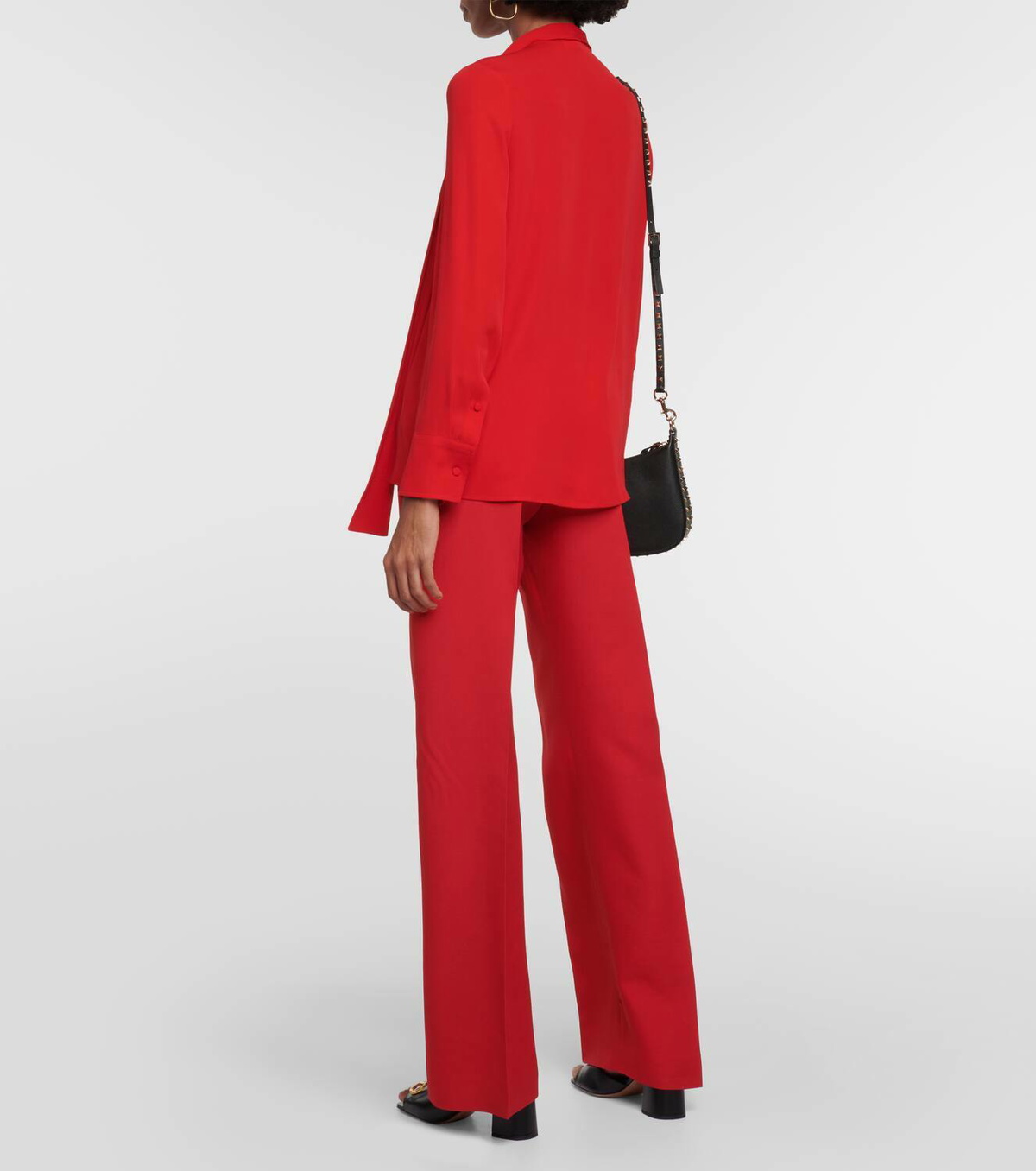 Eden Georgette Tie Neck Blouse main image 1