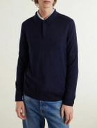 Paul Smith - Merino Wool Polo Shirt - Blue