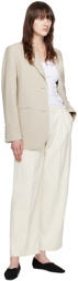 TOTEME Beige Tailored Blazer