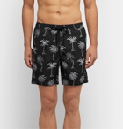 Onia - Charles Long-Length Printed Swim Shorts - Black