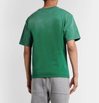 Reese Cooper® - Printed Cotton-Jersey T-Shirt - Green