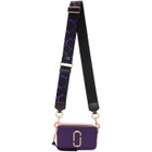 Marc Jacobs Purple Small Snapshot Bag
