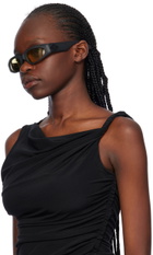 Han Kjobenhavn Black & Yellow Dash Sunglasses