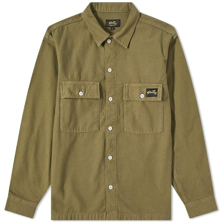 Photo: Stan Ray Men's CPO Overshirt in Olive