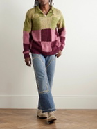 Kartik Research - Straight-Leg Patchwork Embellished Upcycled Jeans - Blue