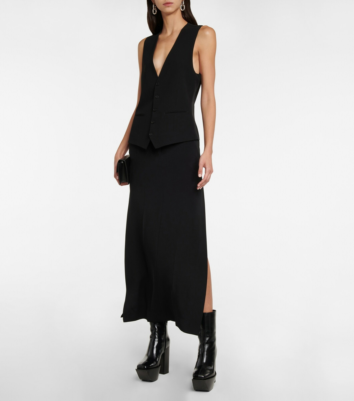 Peter Do - Leather platform boots Peter Do