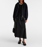 Simone Rocha Turbo embellished wool-blend hoodie