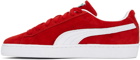 PUMA Red Suede Classic XXI Sneakers
