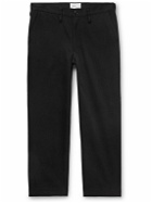 WTAPS - Straight-Leg Cropped Cotton-Twill Trousers - Black