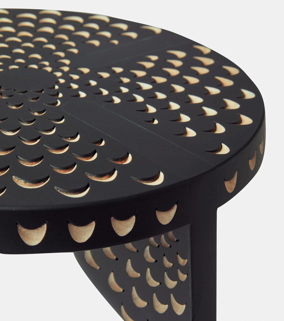Zanat Tattoo Pheasant maple stool