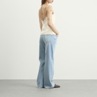 Róhe Women's Lace Silk Camisole in Cream