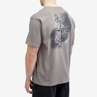 Stone Island Men's Camo One Badge Print T-Shirt in Dove Grey