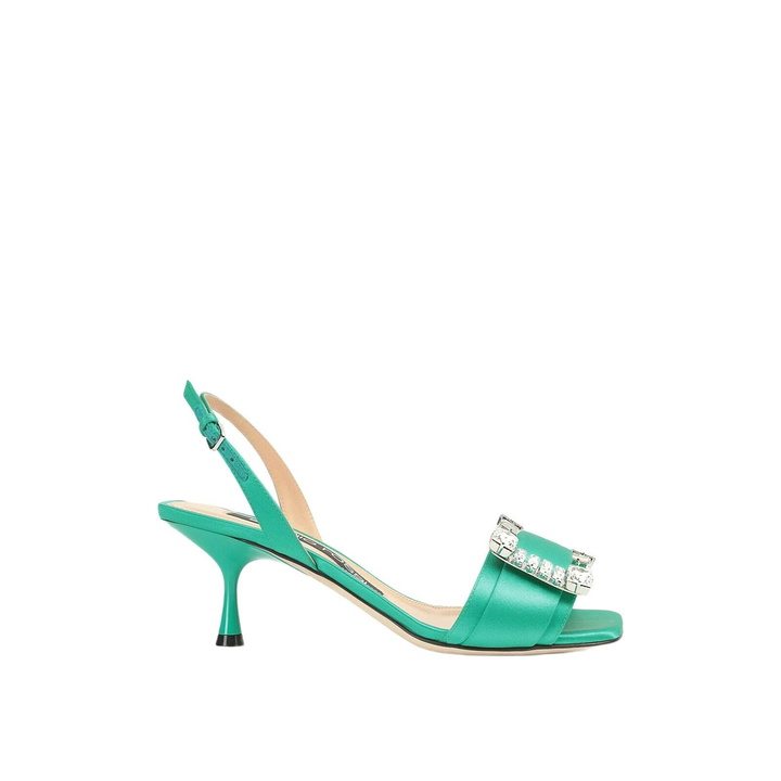 Photo: Sergio Rossi Sr Twenty 060 Satin Sandals
