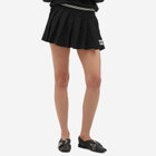 AMIRI Women's Pleated Mini Skirt in Black