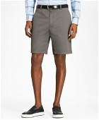 Brooks Brothers Men's Flat Front Stretch Advantage Chino Shorts | Grey
