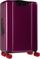 Floyd Purple Check-In Suitcase
