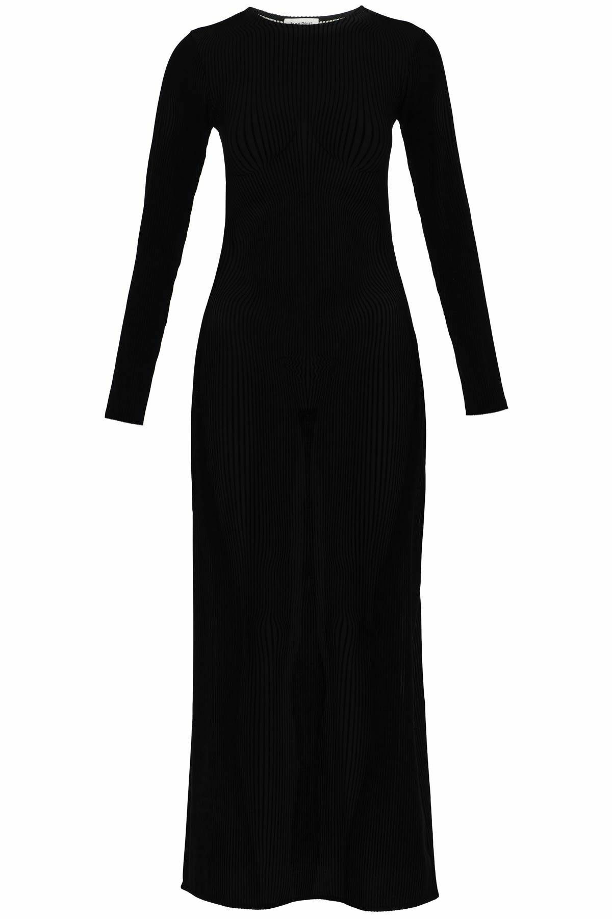 【JEAN PAUL GAULTIER】 BLACK VISCOSE MAXI DRESS Maxi dress Jean Paul Gaultier Black size 42 IT in Viscose