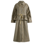 Damson Madder Women's Myrtle Trench Coat in Navy