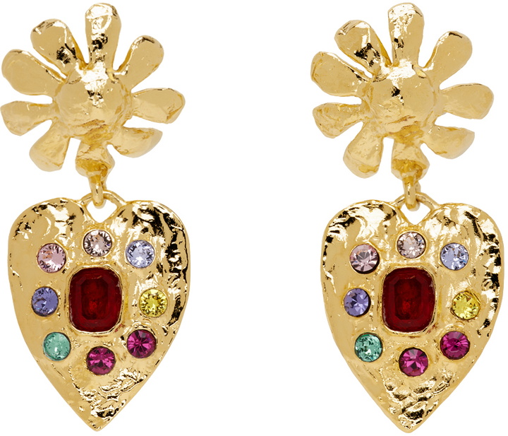 Photo: Mondo Mondo Gold Tropicana Earrings