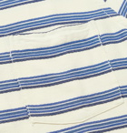 Onia - Vacation Camp-Collar Striped Woven Shirt - Neutrals