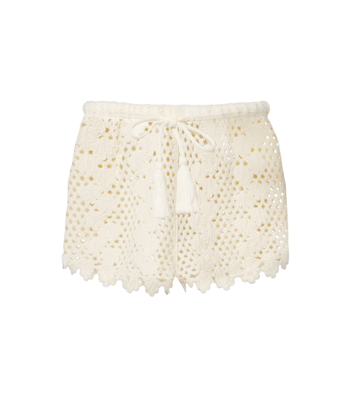 Photo: Posse Saskia crochet shorts