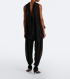 De La Vali Ines chiffon balloon pants