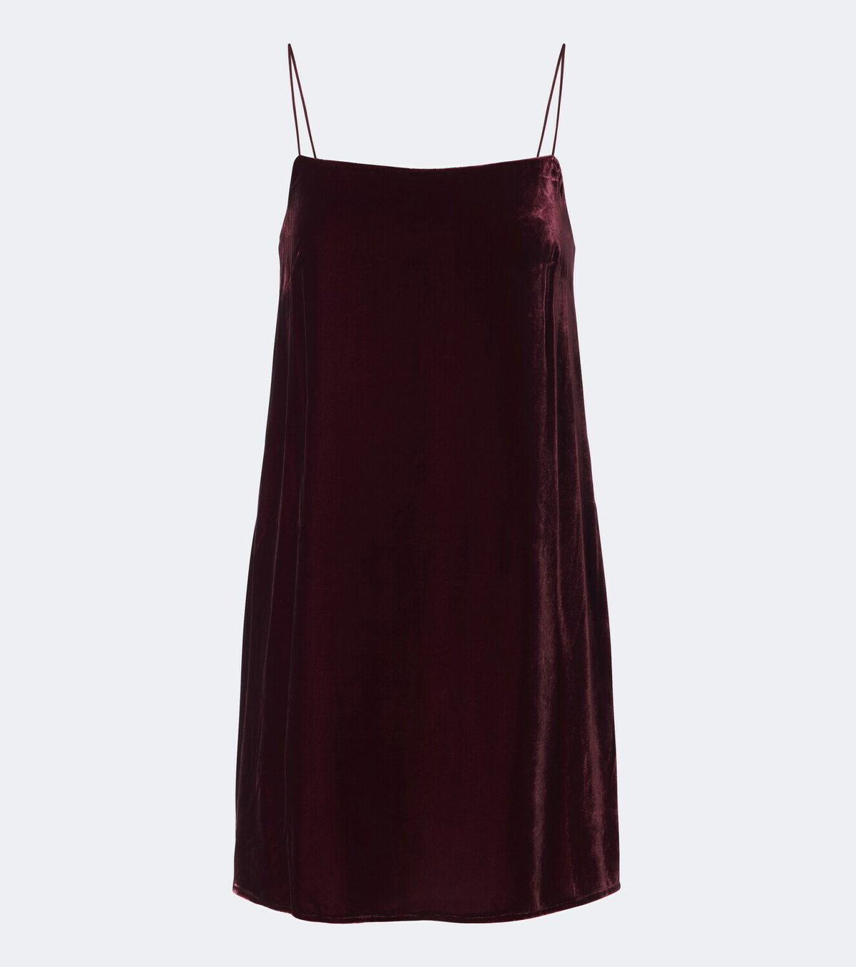 Asceno Forio velvet minidress