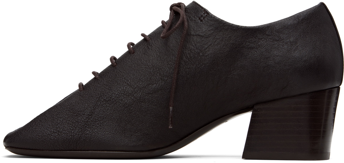 LEMAIRE Brown Souris Classic Derby Heels