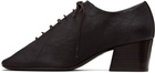 LEMAIRE Brown Souris Classic Derby Heels