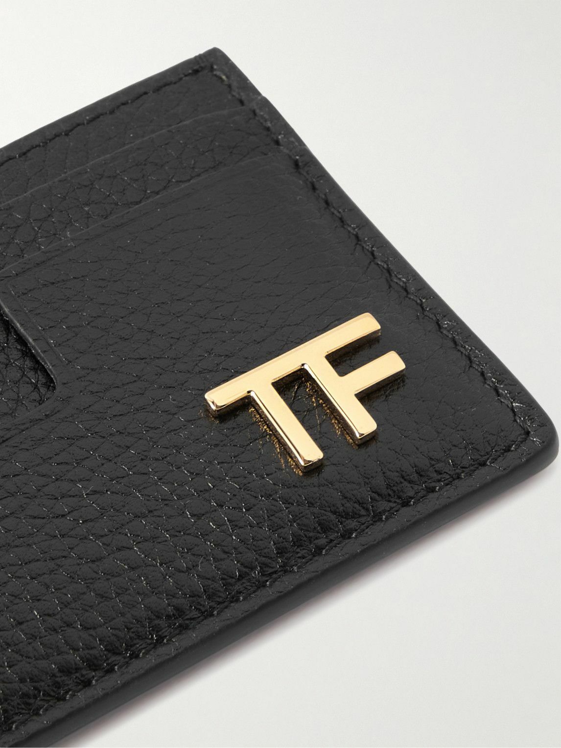 TOM FORD - Full-Grain Leather Cardholder TOM FORD