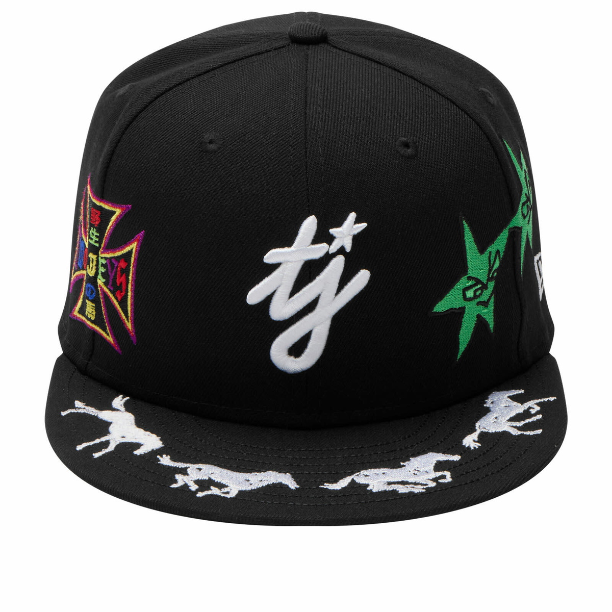 TwoJeys x New Era 59Fifty Cap in Black