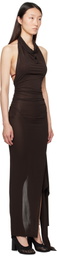 Paloma Wool Brown Halcon Maxi Dress