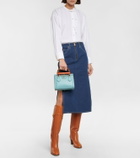 Gucci - Diana Mini leather tote bag